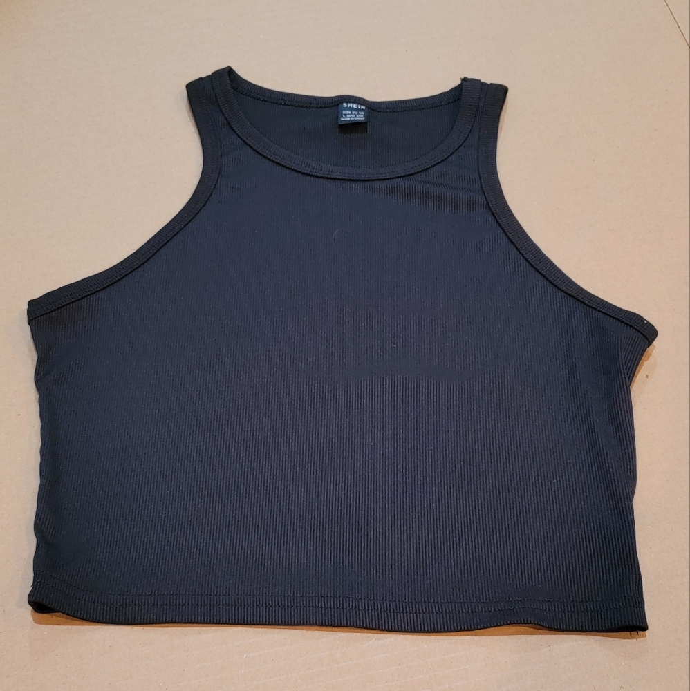 Women's Black Shein, Tank Top, Size L